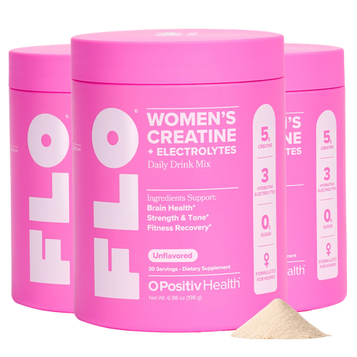 FLO - Women’s Daily Creatine + Electrolytes - 3 Bottle Subscription