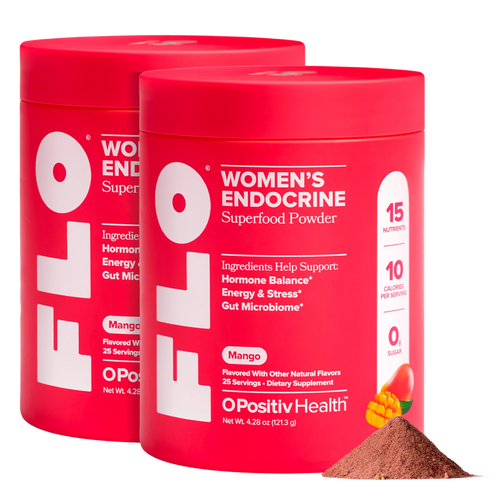 FLO - Mango Endocrine Superfood Powder - 2 Bottle