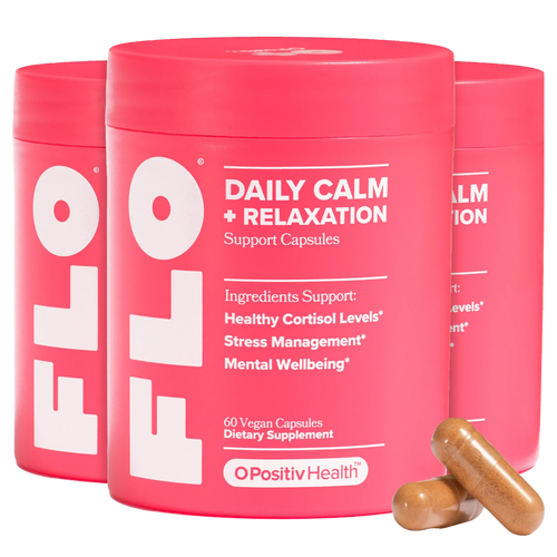 FLO - Daily Calm & Relaxation Capsules - 3 Bottle Subscription