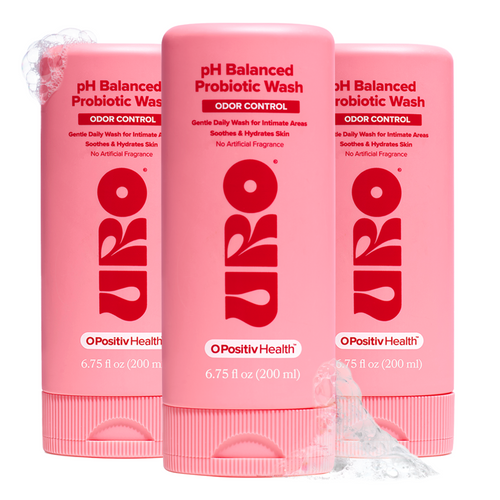 URO - pH Balanced Probiotic Wash 3 Bottle Subscription